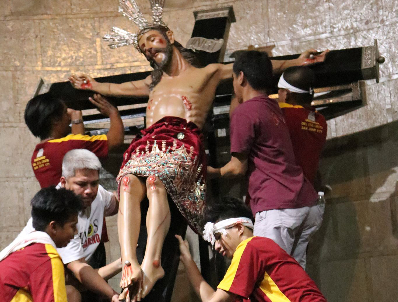 Feast of  “Santo Cristo”at the Santuary - Philippines